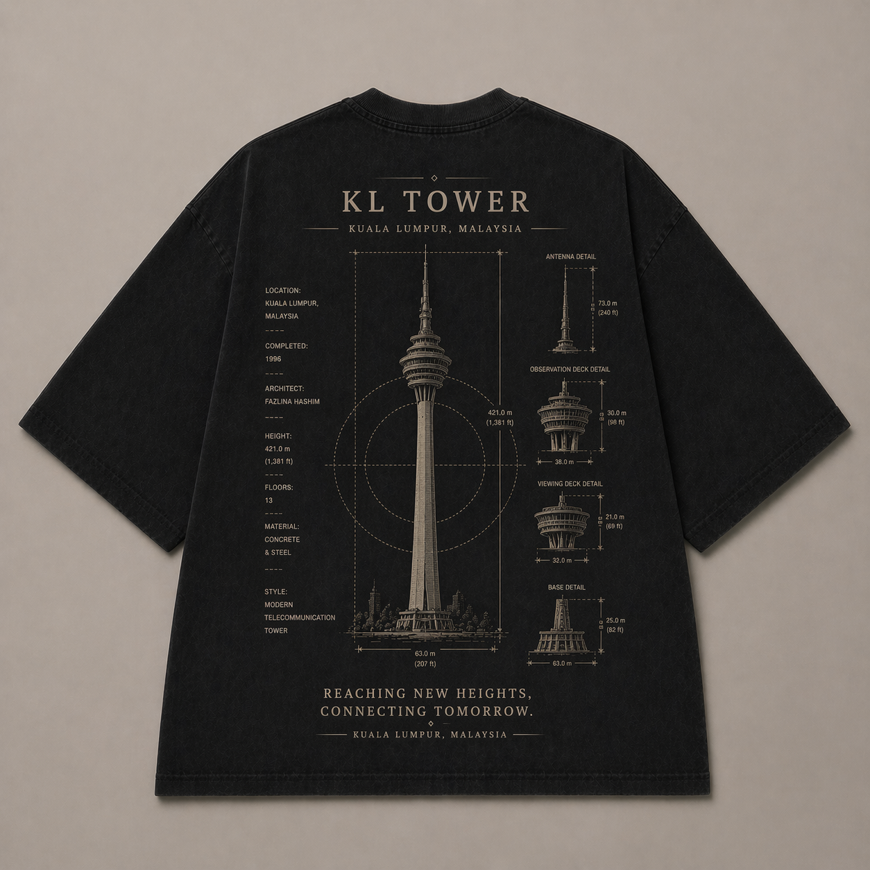 {{ product.title }} vintage blueprint t-shirt back print {{ shop.name }}